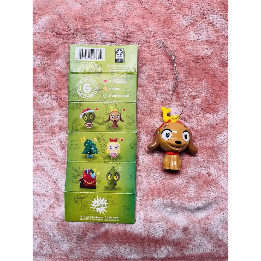 The Grinch Mystery Ornament 2025 - Max - Common - Brand New